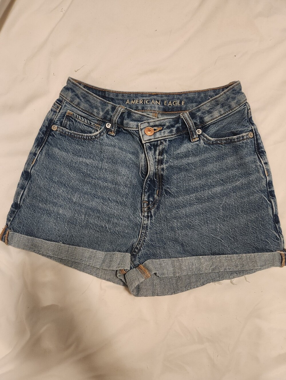 American Eagle Highest Rise Mom Short